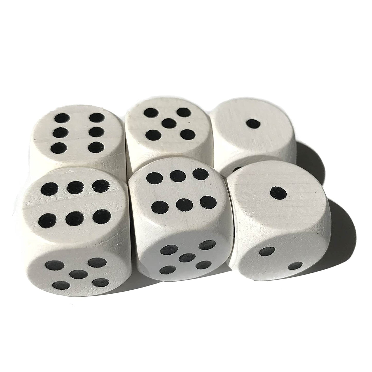 Spieltz große Augenwürfel aus Holz, 20 mm, für Brettspiele