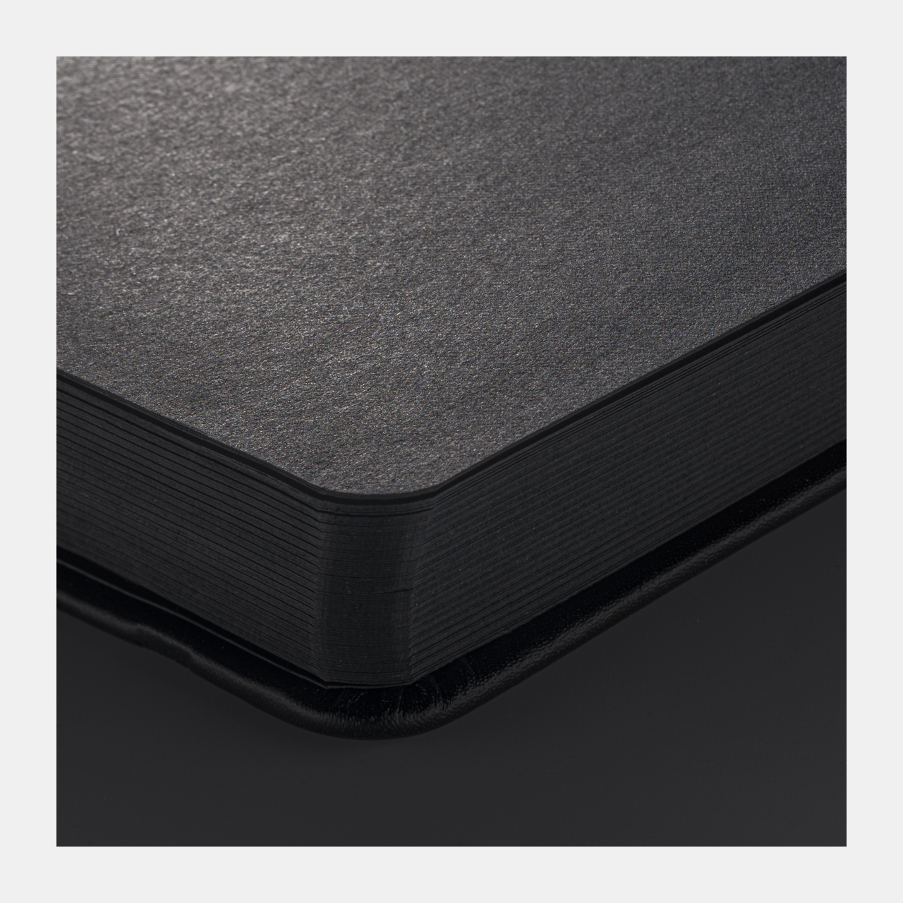 Sakura- Notizbuch 12 x 12 cm 80 Blatt - Schwarz