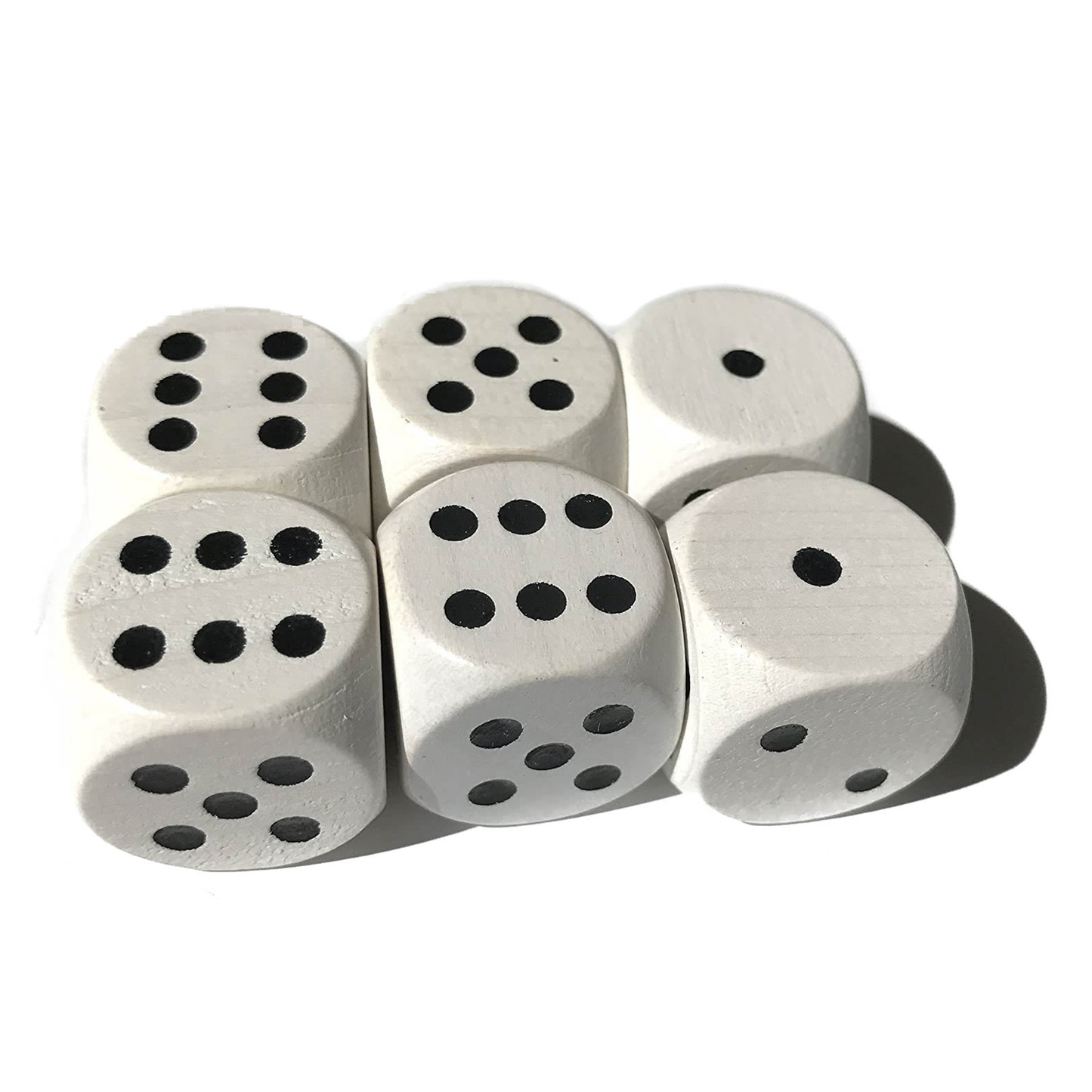 Spieltz Augenwürfel aus Holz 25 mm, lose