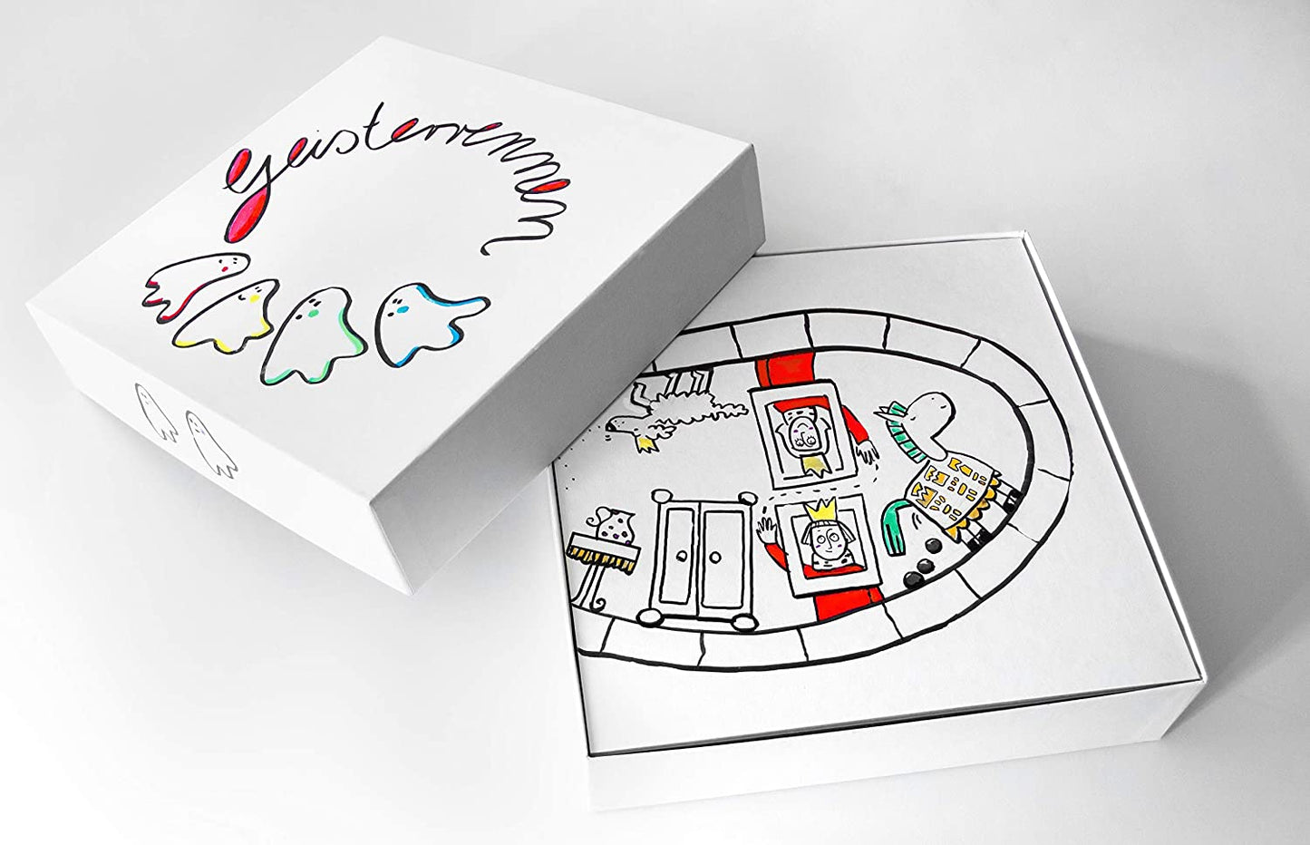 Spieltz DIY Spiel: Blanko Brettspiel + Box