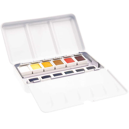 Rico Design- Art Master Aquarell, 12x1/2 Näpfchen