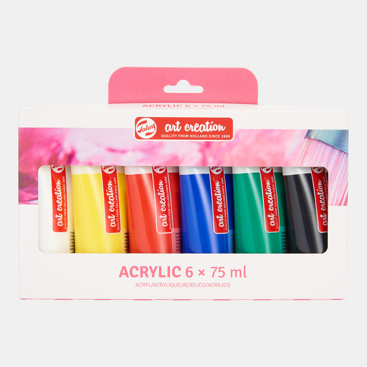 Talens Art Creation- Acrylfarbe Set 6x 75ml
