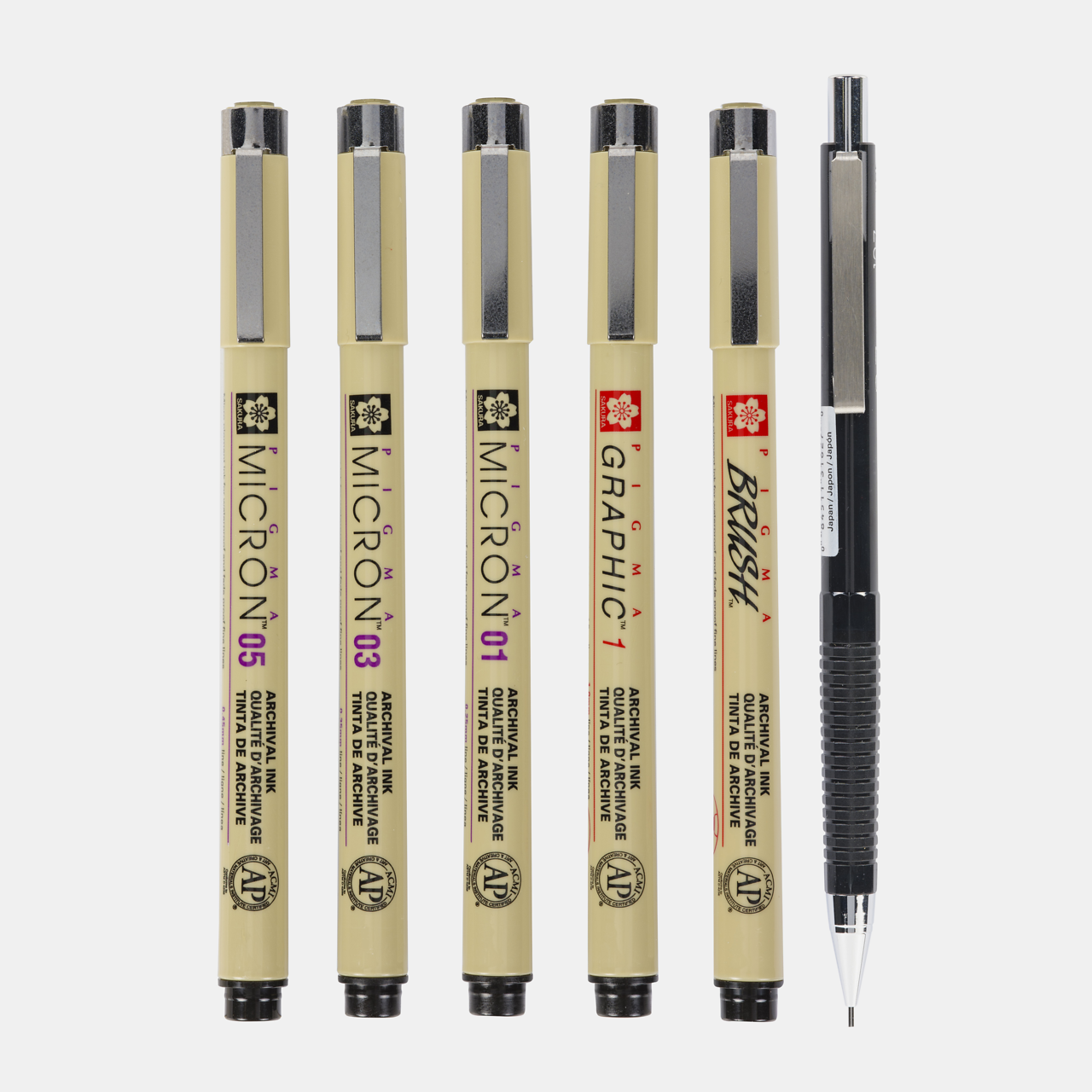 Sakura- Manga Tool-Set (6 Stifte)