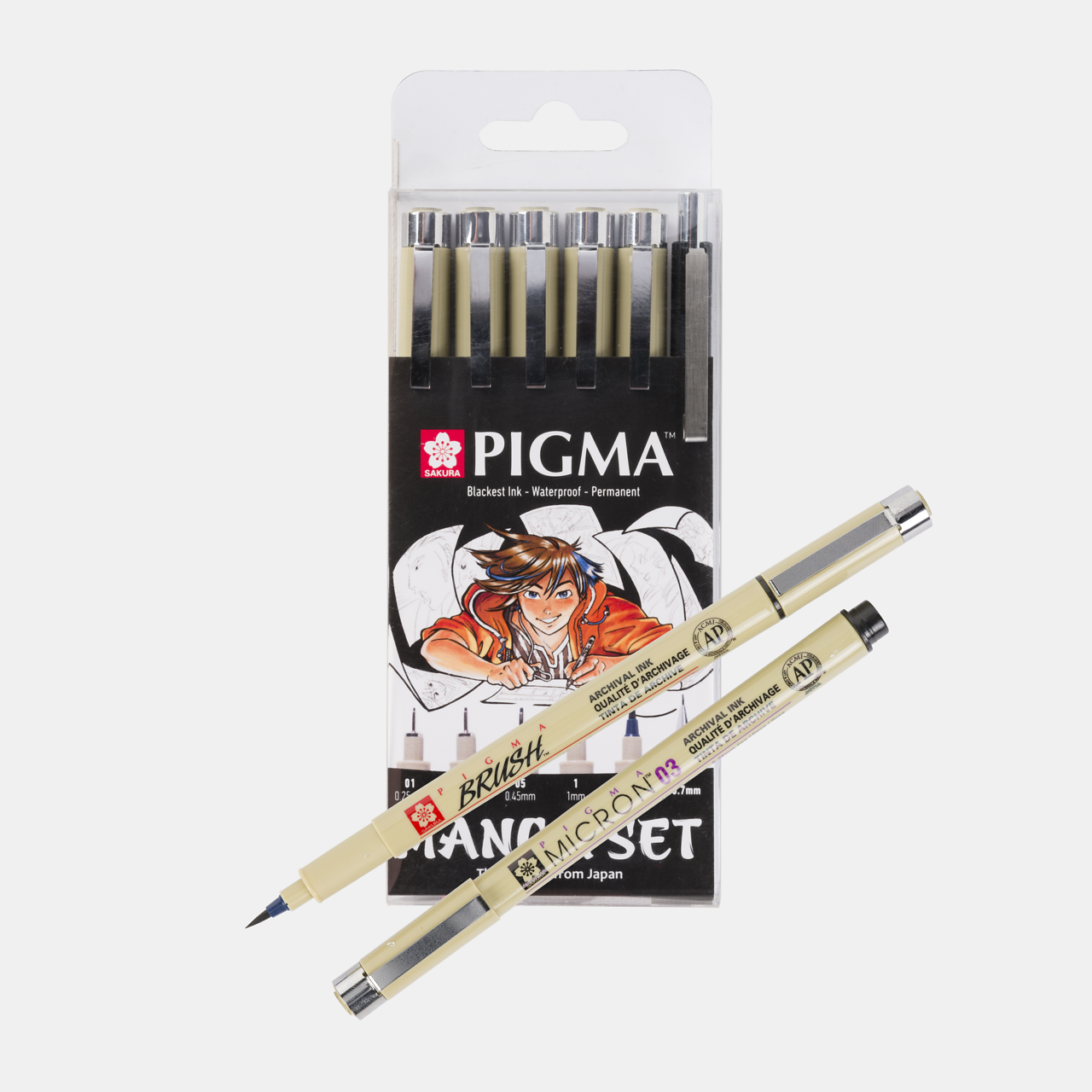 Sakura- Manga Tool-Set (6 Stifte)