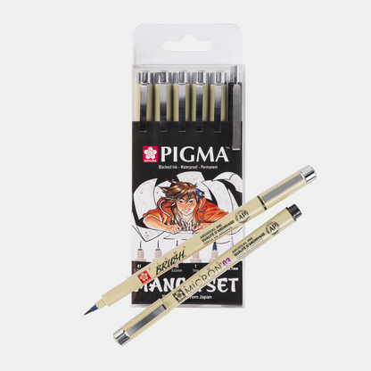 Sakura- Manga Tool-Set (6 Stifte)