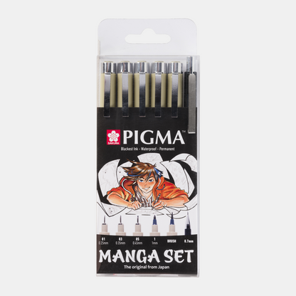 Sakura- Manga Tool-Set (6 Stifte)