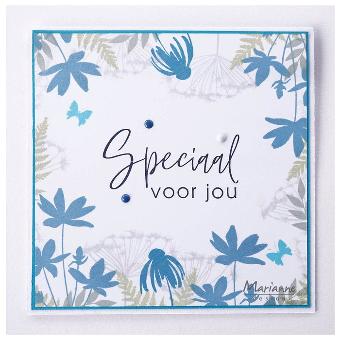 Marianne Design- Silikonstempel - Silhouette Blumen