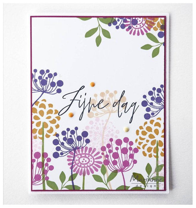 Marianne Design- Silikonstempel - Silhouette Blumen