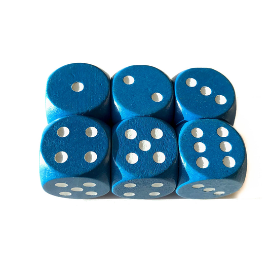 Spieltz Augenwürfel aus Holz 25 mm, lose