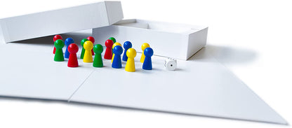 Spieltz Kreativ-Set - großes Brettspiel selber machen. Blanko Spiel + Box + Spielmaterial