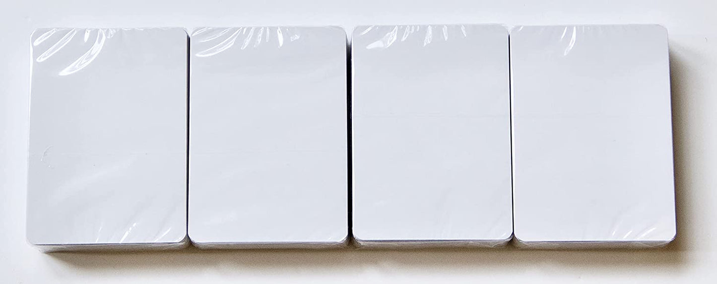 Spieltz Blanko Spielkarten Pokergröße (63x88 mm), lackiert