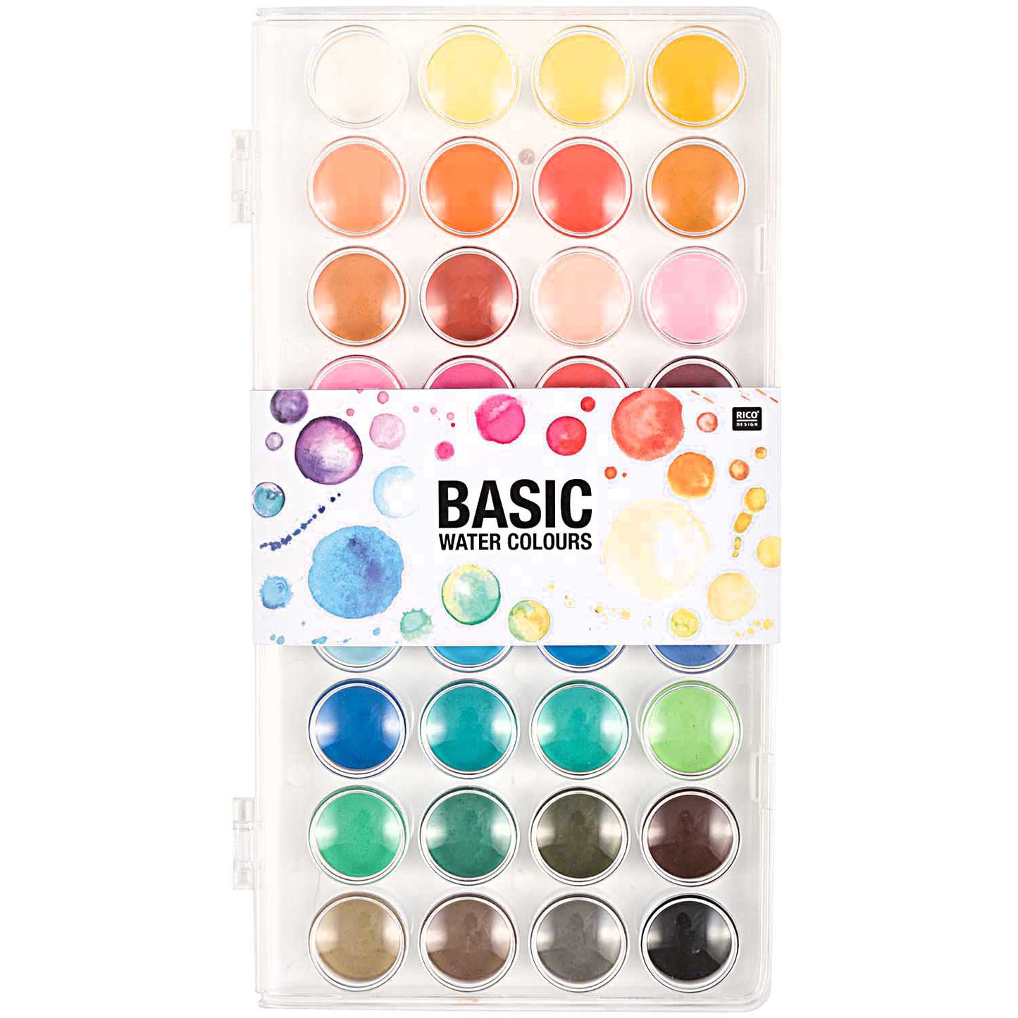 Rico Design- Basic Wasserfarben, groß