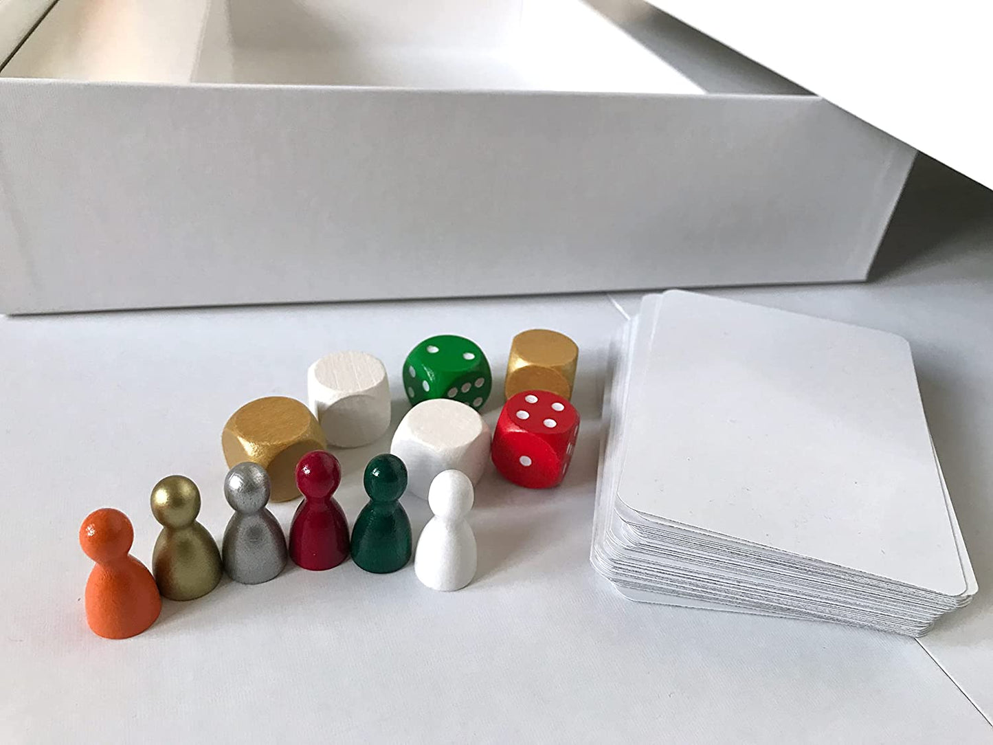 Spieltz Kreativ-Set - großes Brettspiel selber machen. Blanko Spiel + Box + Spielmaterial