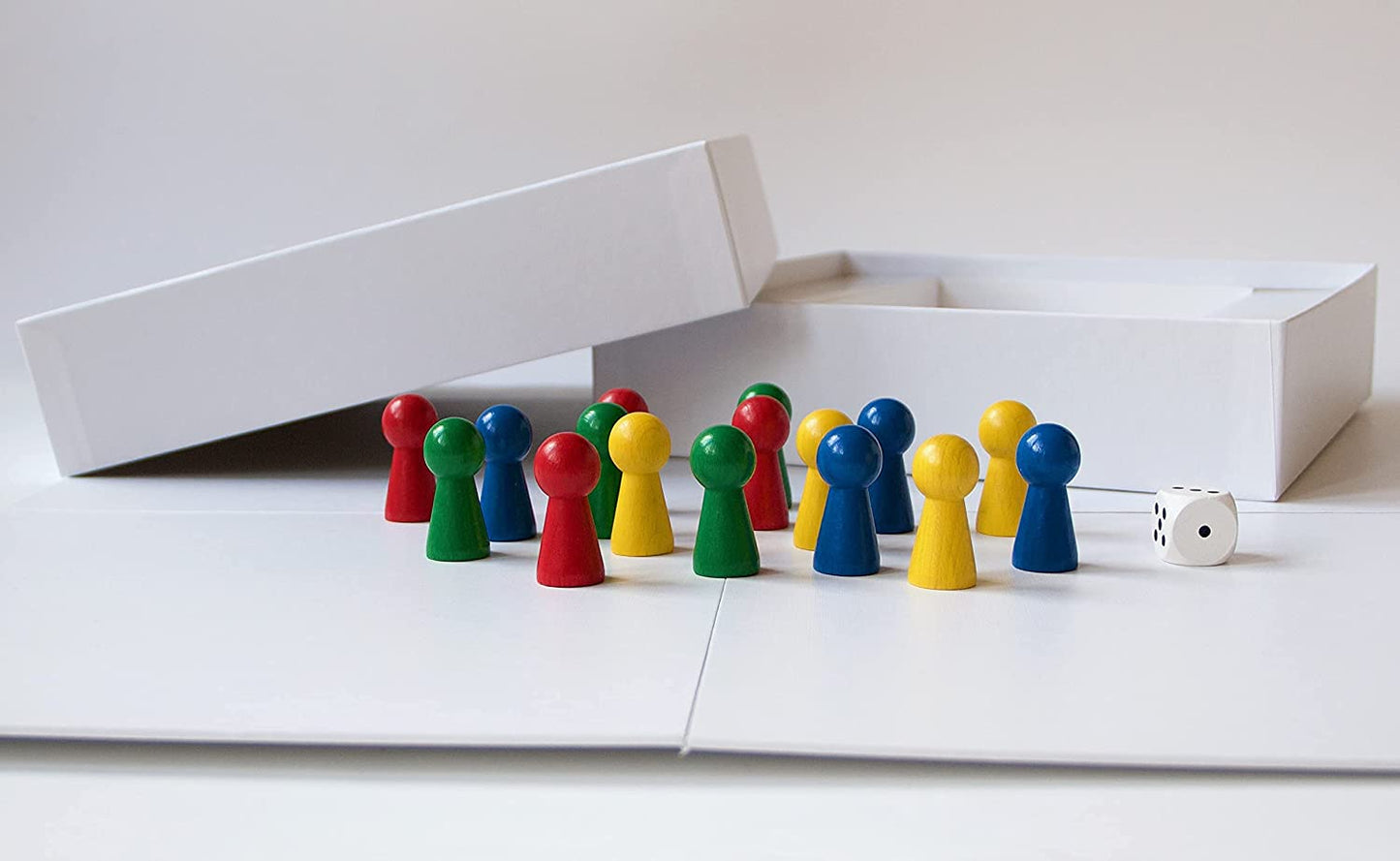 Spieltz Kreativ-Set - großes Brettspiel selber machen. Blanko Spiel + Box + Spielmaterial