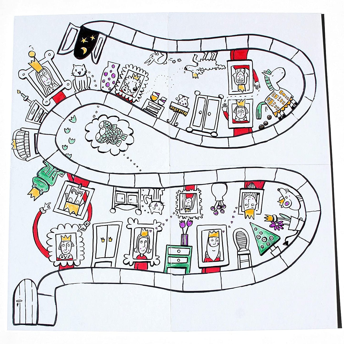 Spieltz DIY Spiel: Blanko Brettspiel + Box