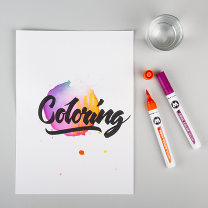 Molotow - Aqua Color Brush (12 Marker)