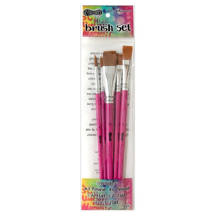 Ranger- Dylusions Brush Set - 5 Pinsel